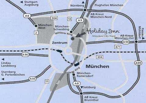 Holiday Inn Munich-Schwabing Zewnętrze zdjęcie
